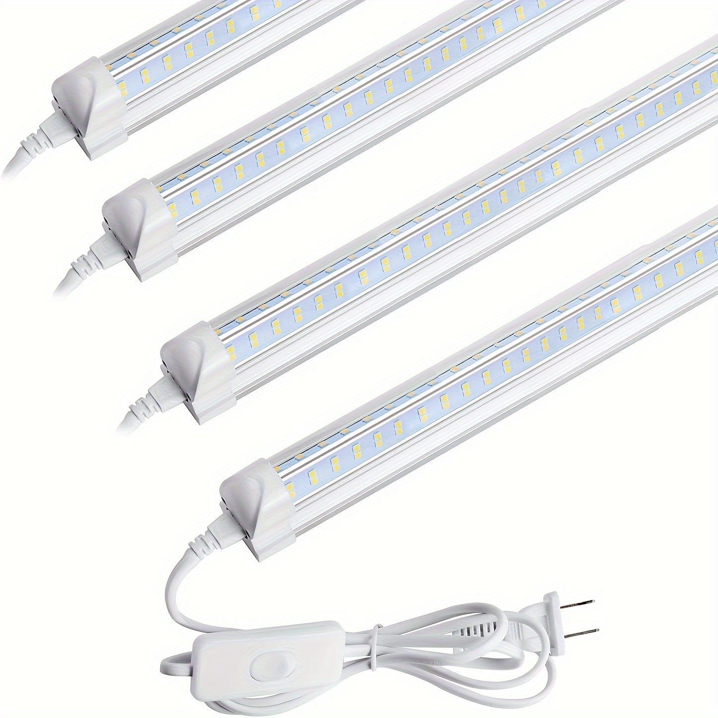 Linkable Fluorescent Tube Light Fixtures