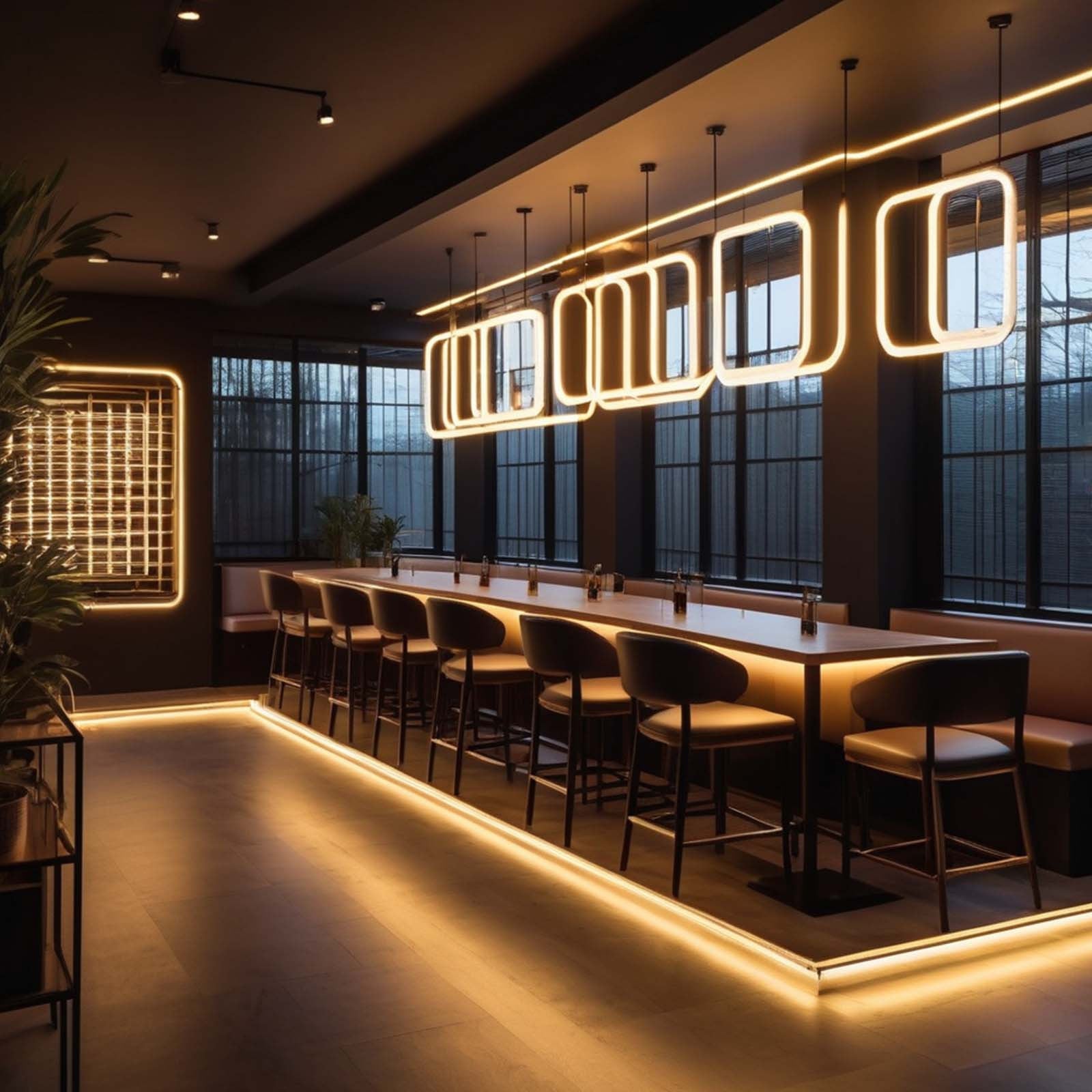 Flexible Rope LED light strip fixture