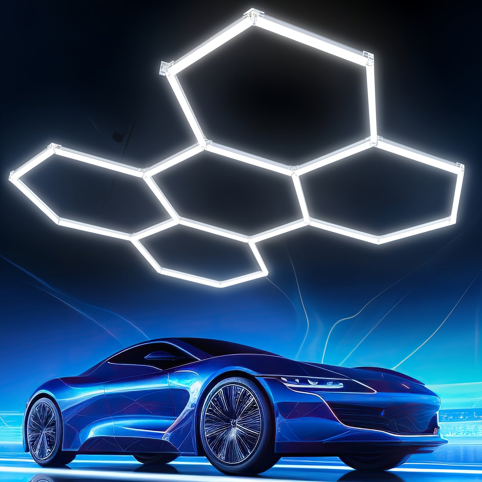 Honeycomb Geometric Light Fixture