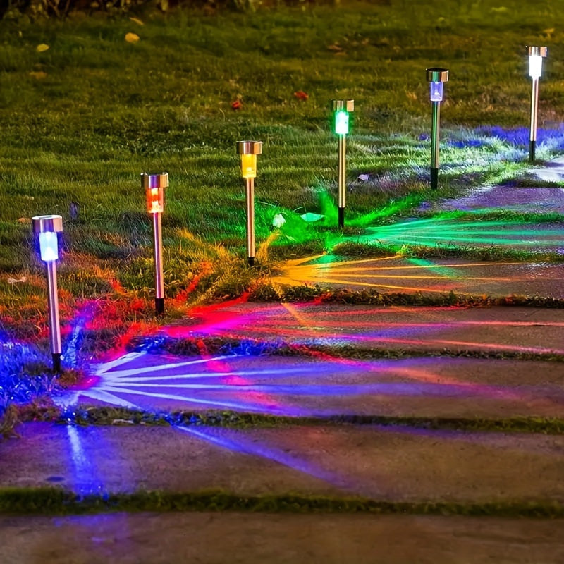Stainless Steel solar outdoor pathway lights