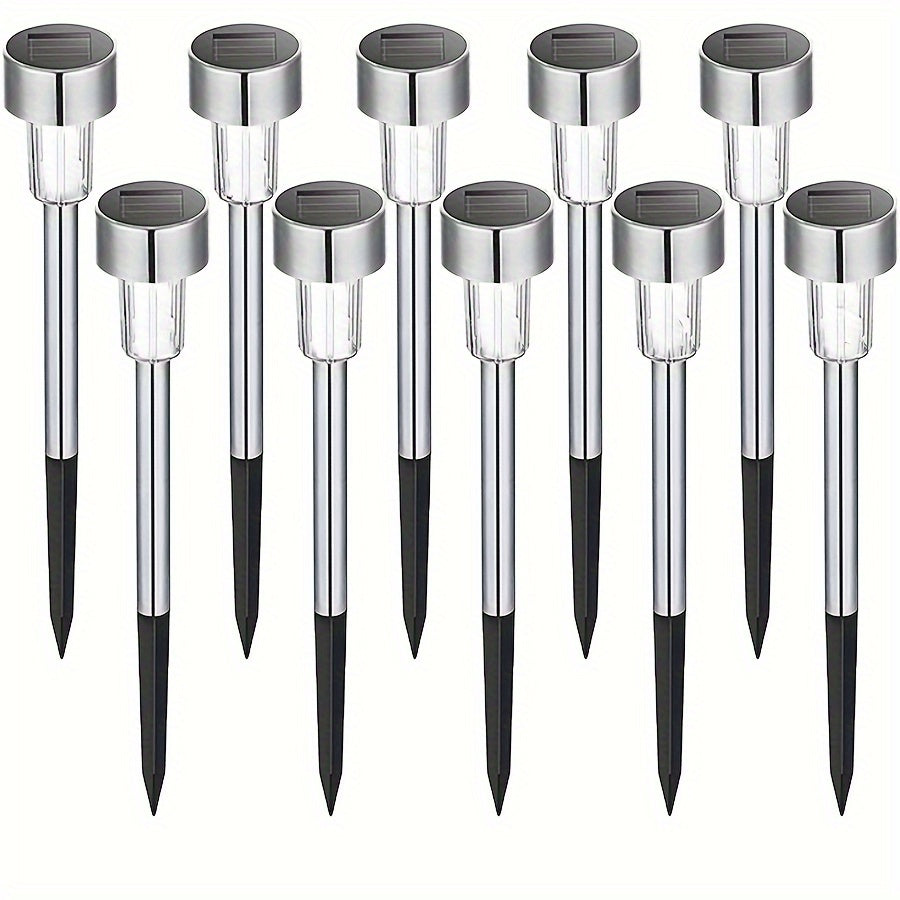 Stainless Steel solar outdoor pathway lights