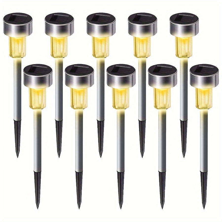 Stainless Steel solar outdoor pathway lights