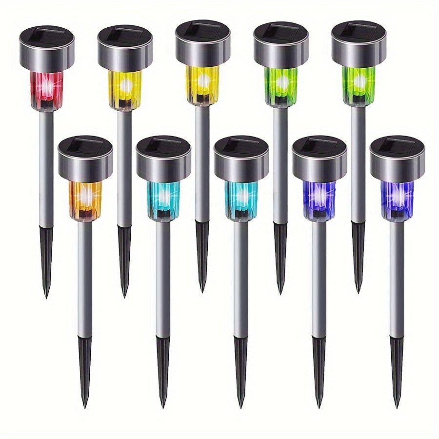 Stainless Steel solar outdoor pathway lights