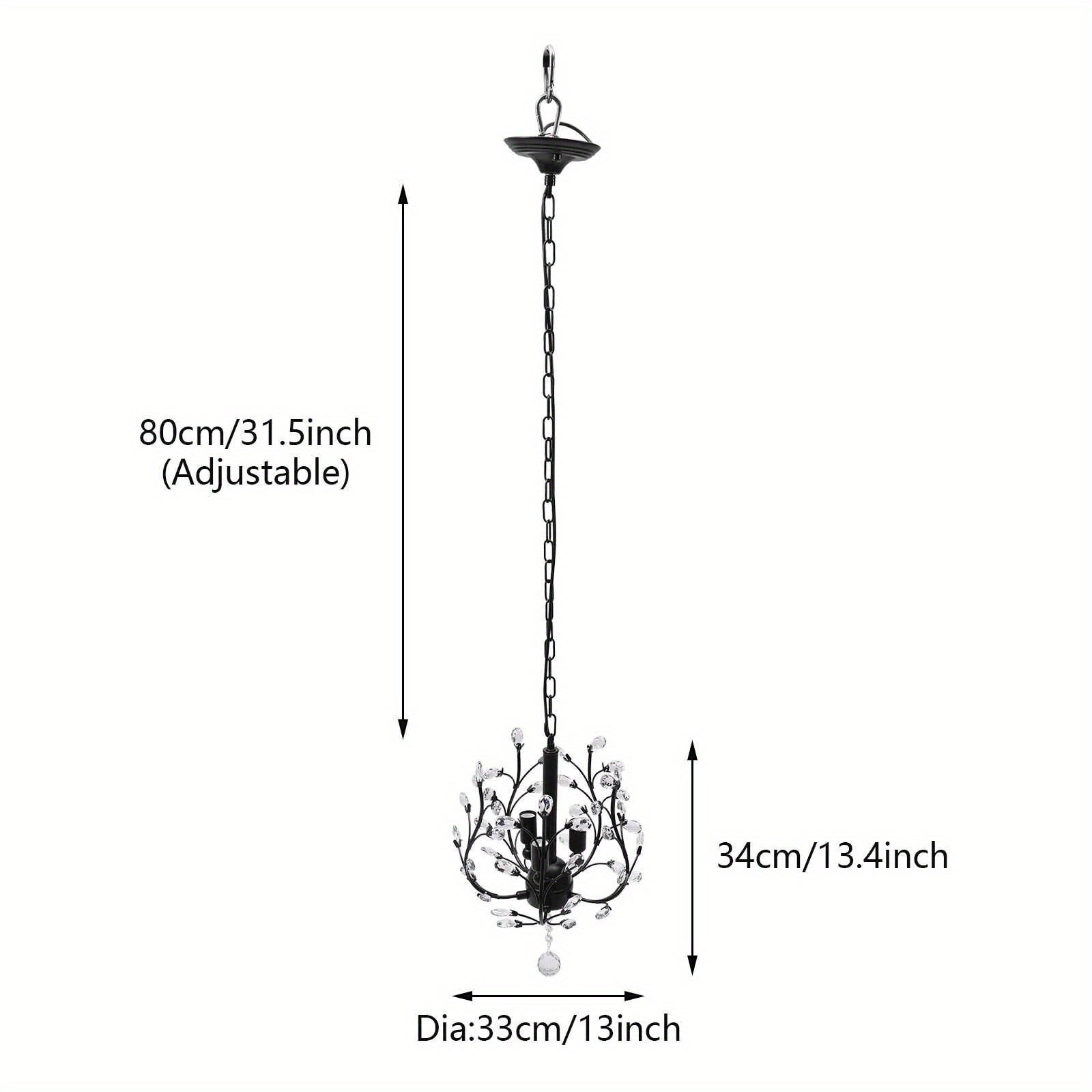 small modern chandeliers