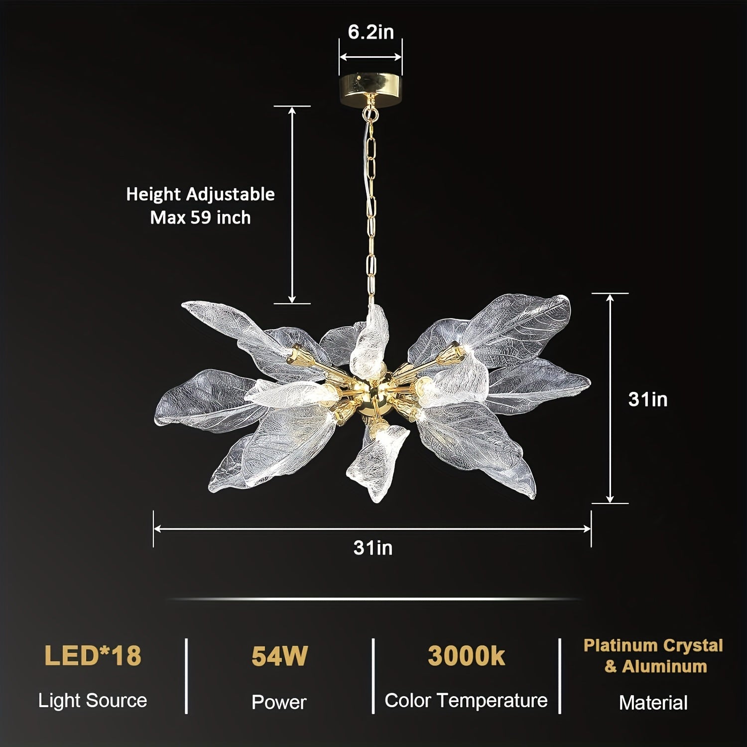 flower light fixture