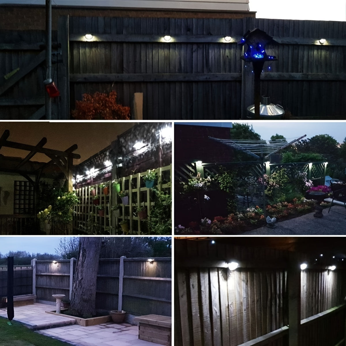 Solar outdoor LED light fixtures