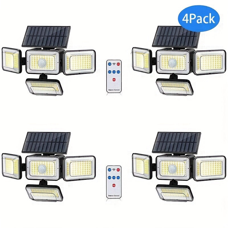 Solar Motion Sensor security light fixtures