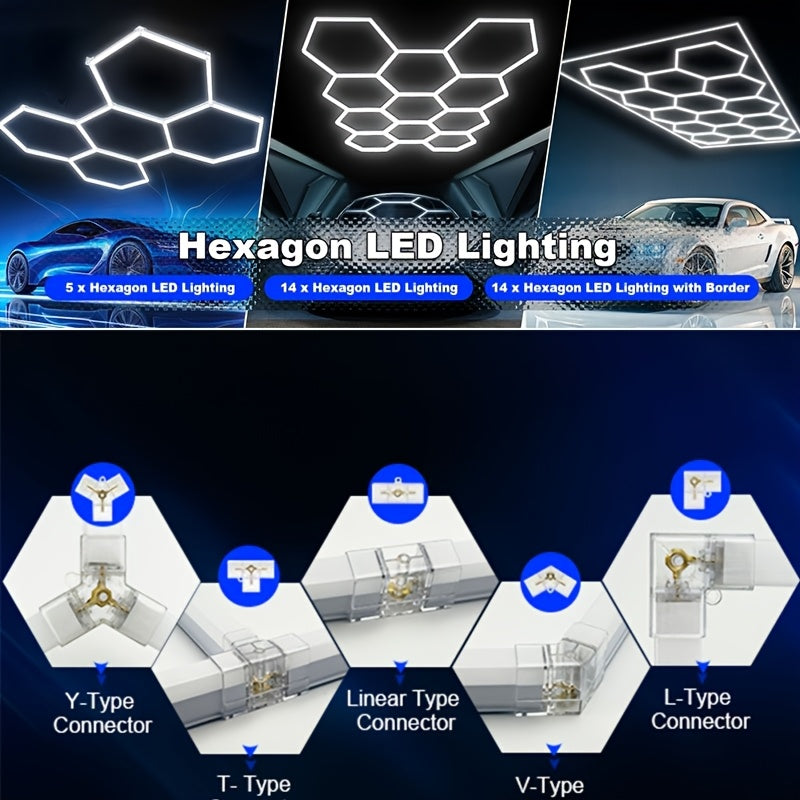 Honeycomb Geometric Light Fixture