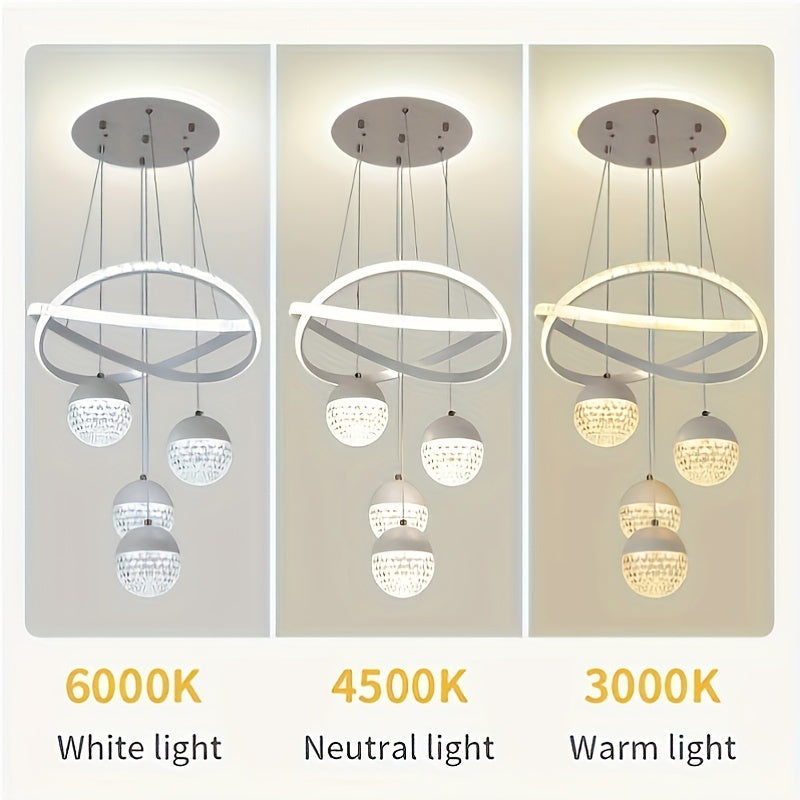 Crystal Ball Pendant Light Chandelier
