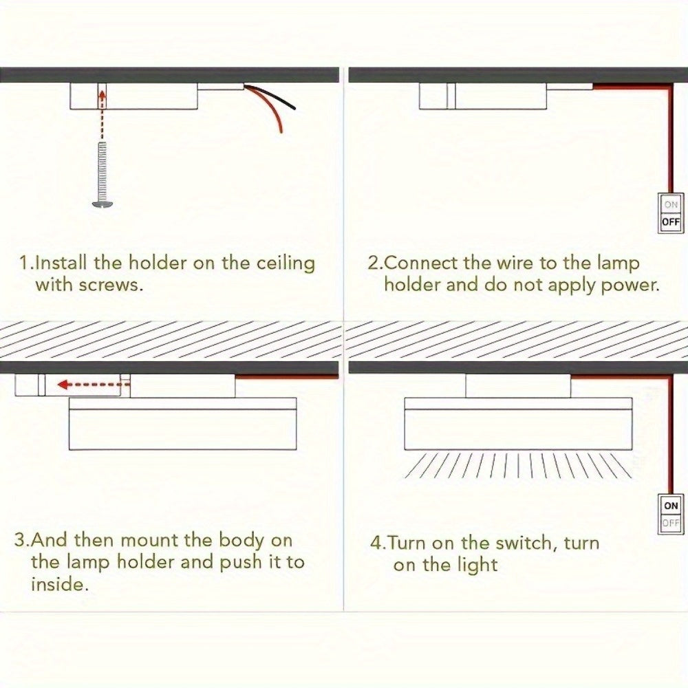 Flush Mount led ceiling light fixtures