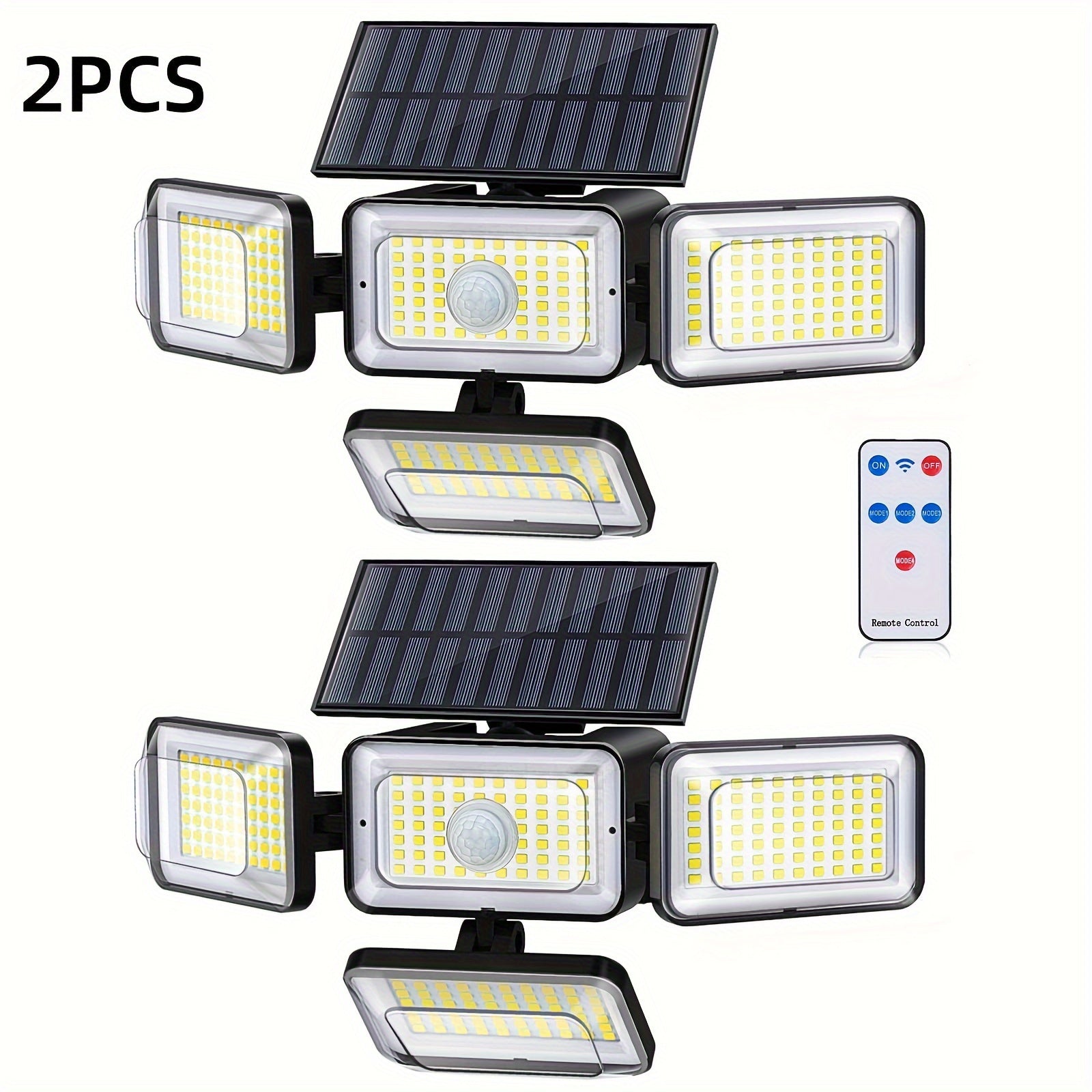 Solar Motion Sensor security light fixtures