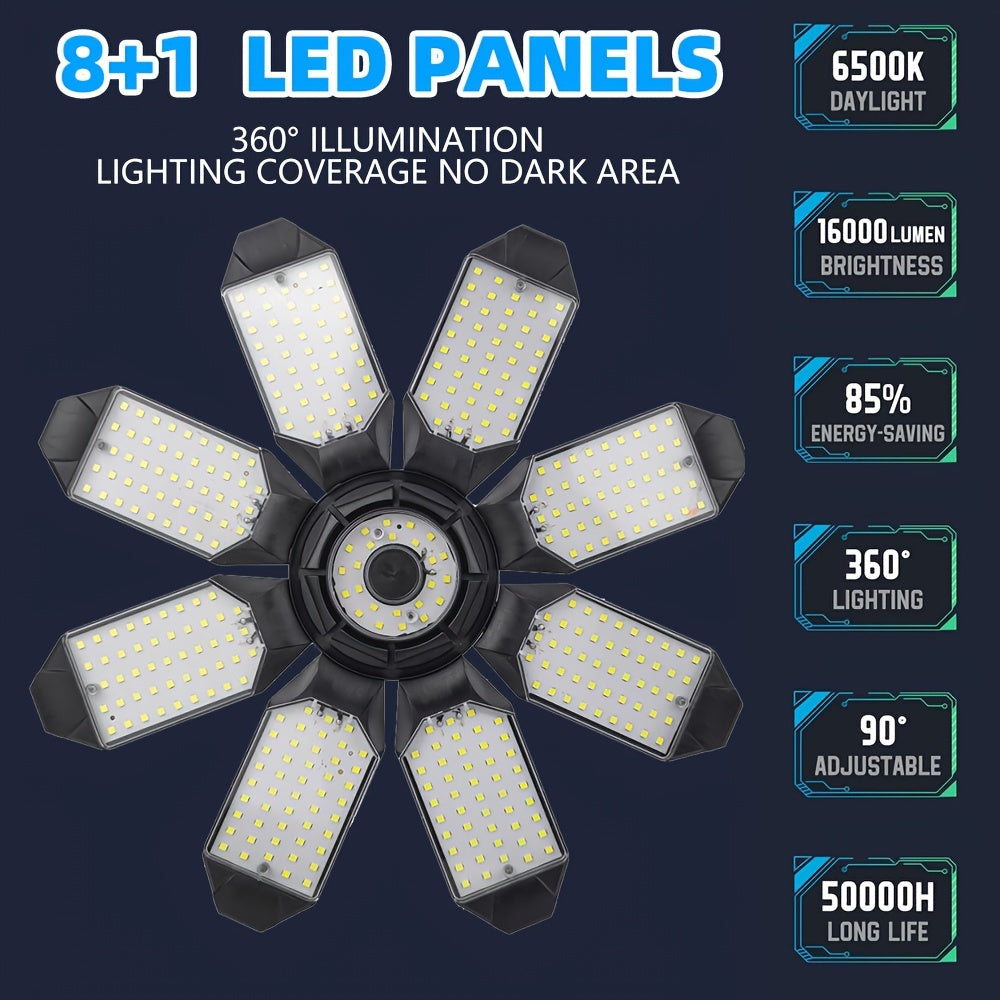 Deformable Garage Ceiling Light