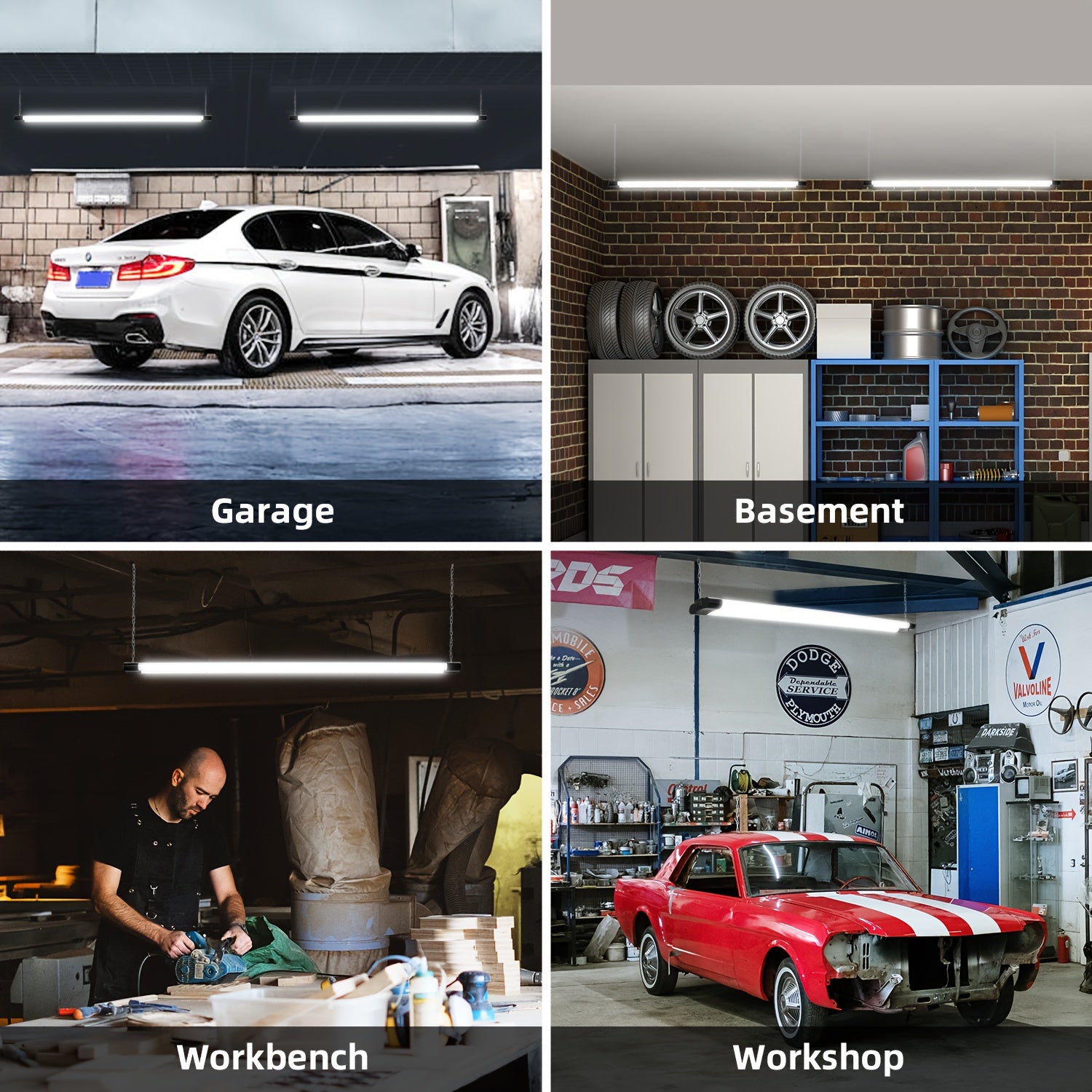 Workshop LED Light Fixtures