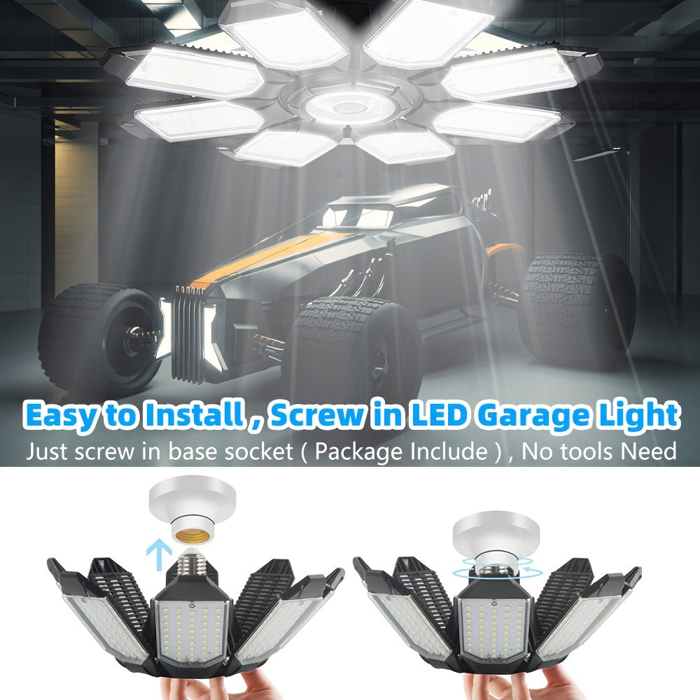 Deformable Garage Ceiling Light