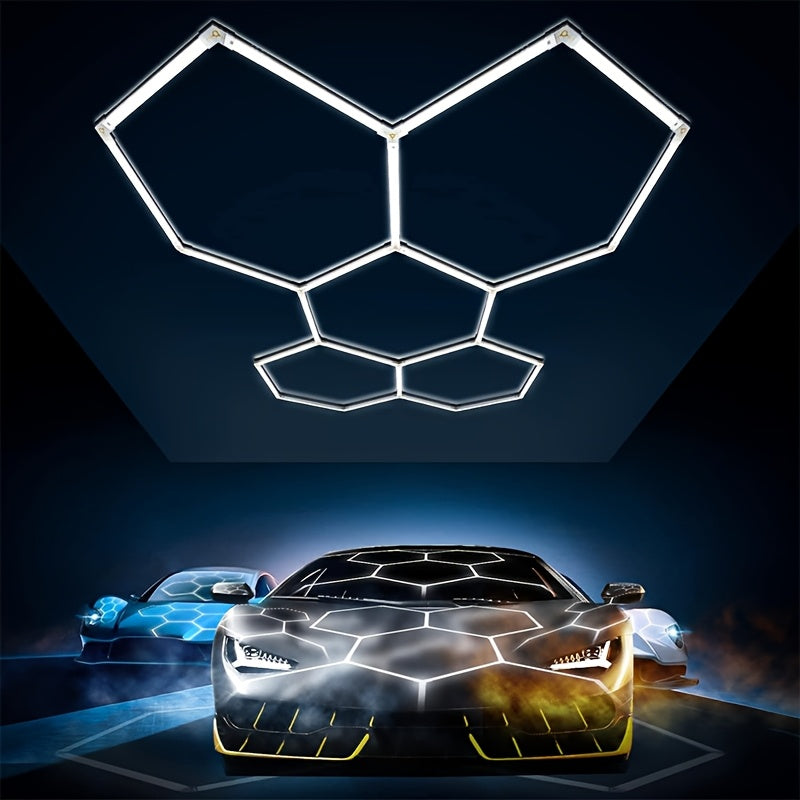Honeycomb Geometric Light Fixture