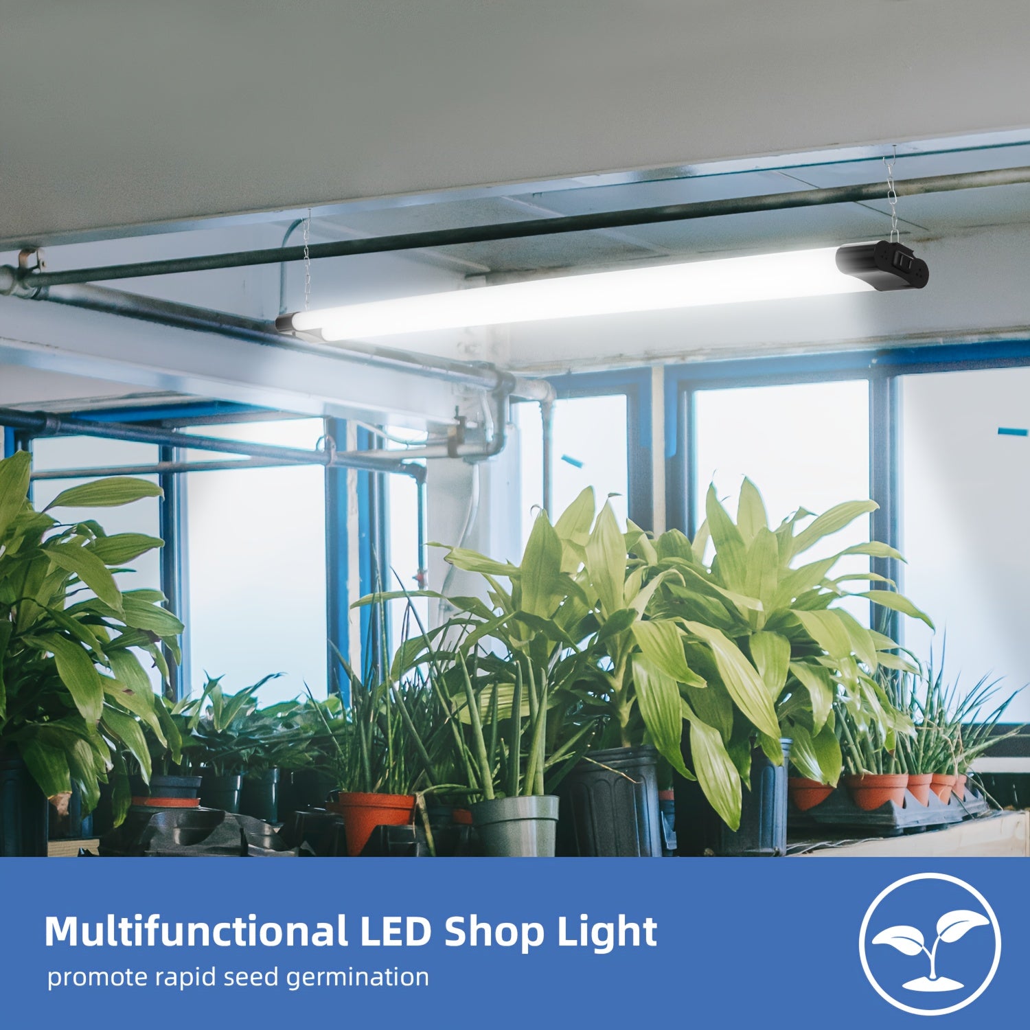 Modern hanging LED light fixtures