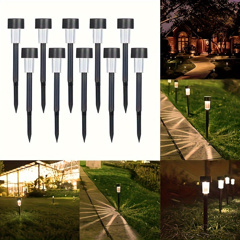 Stainless Steel solar outdoor pathway lights
