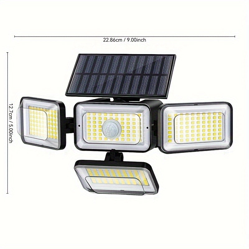 Solar Motion Sensor security light fixtures