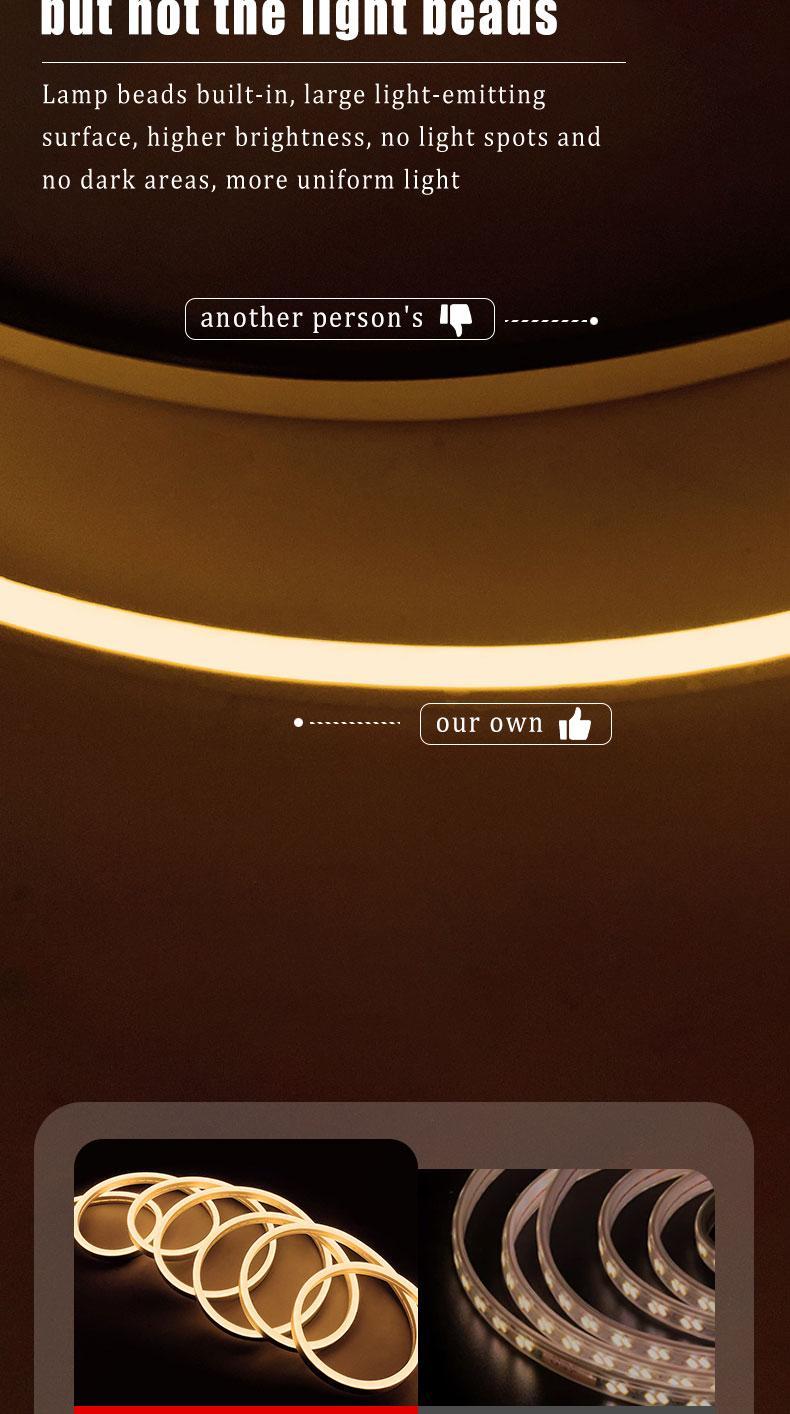 Flexible Rope LED light strip fixture