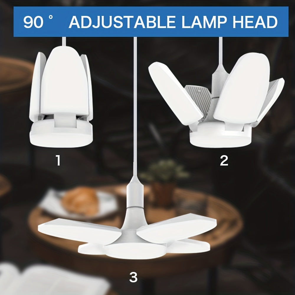 Deformable LED Four leaf light fixtures