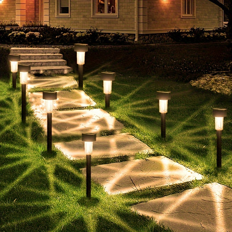 Stainless Steel solar outdoor pathway lights
