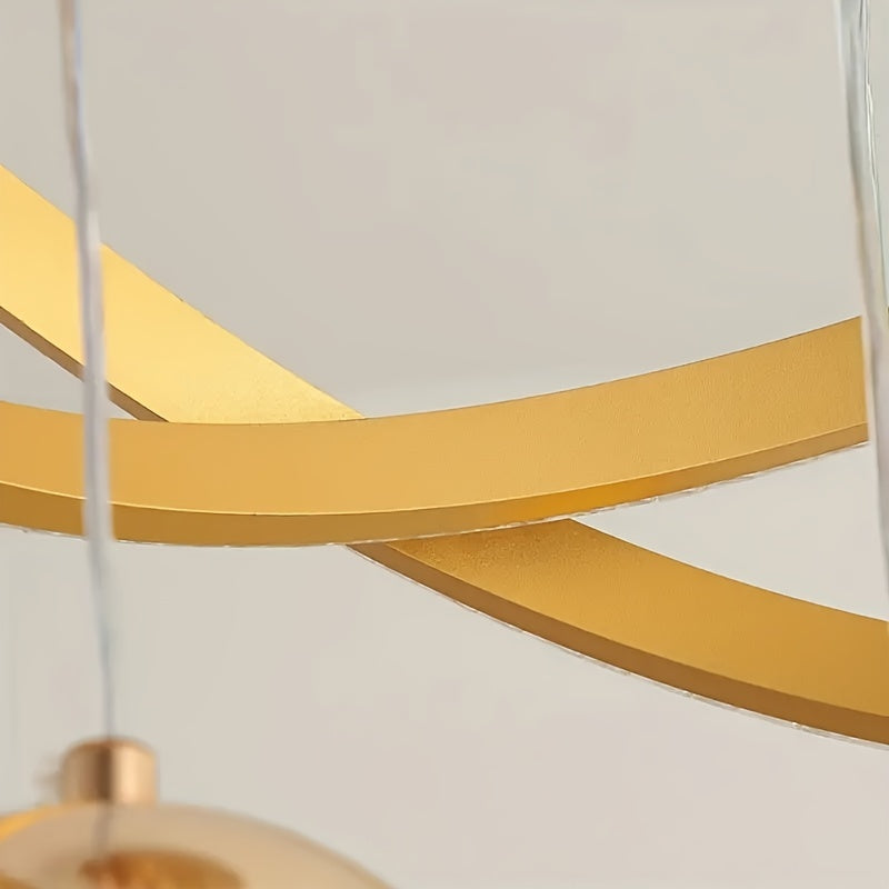 Contemporary Dimmable Pendant Chandelier