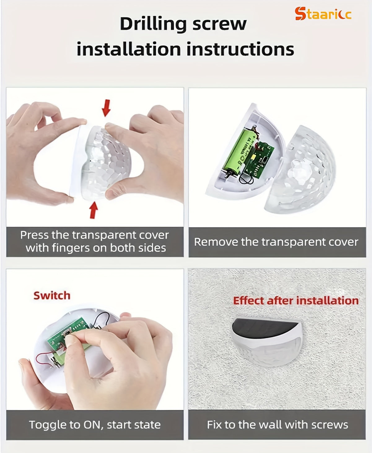 Solar outdoor LED light fixtures