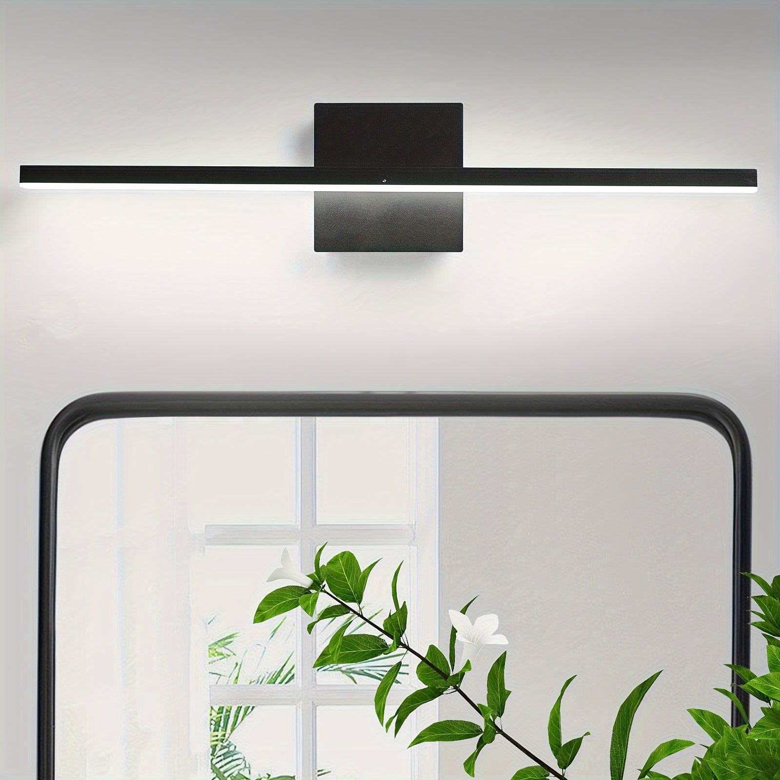 Linear led bathroom light fixtures