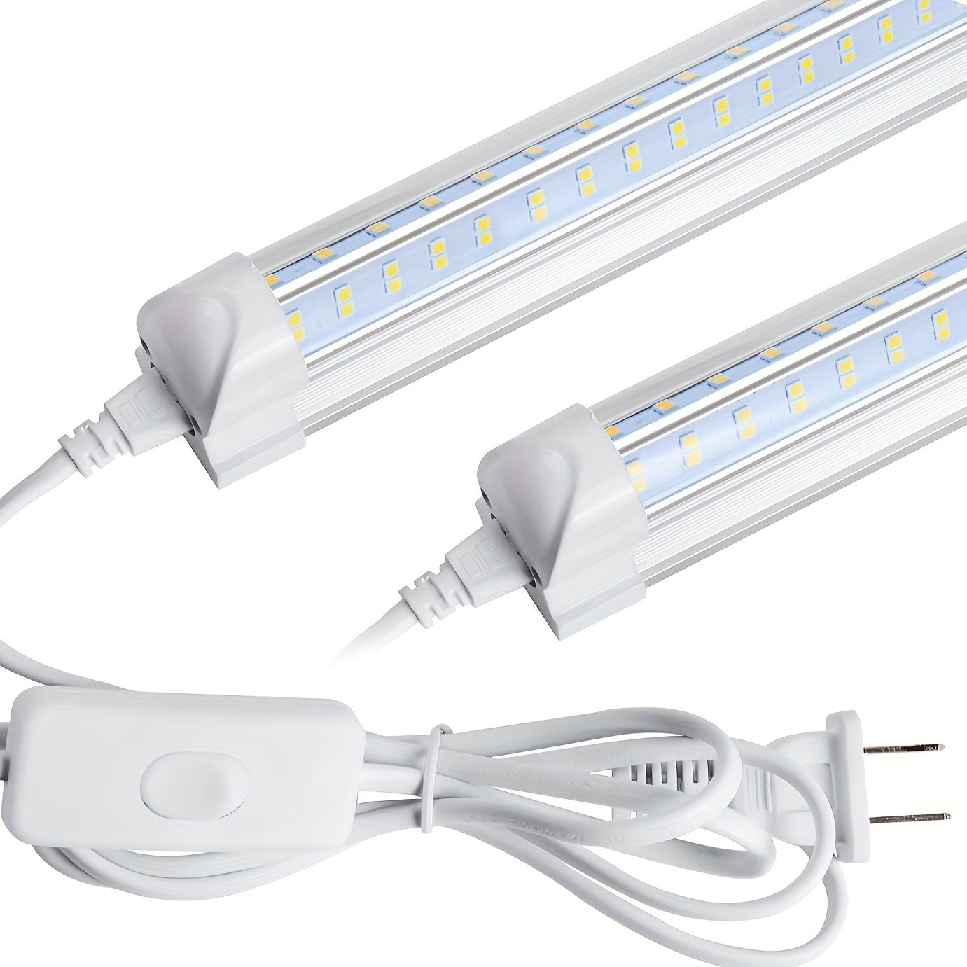 Linkable Fluorescent Tube Light Fixtures