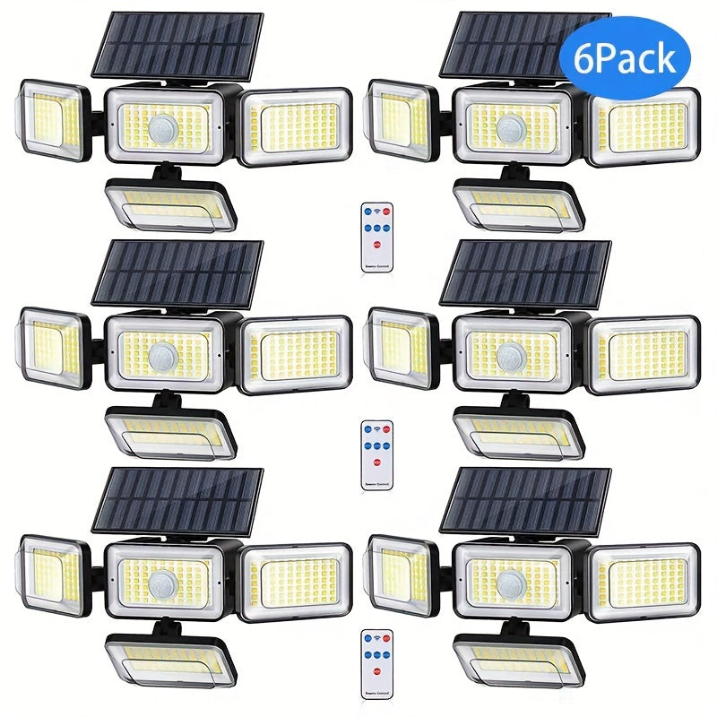 Solar Motion Sensor security light fixtures