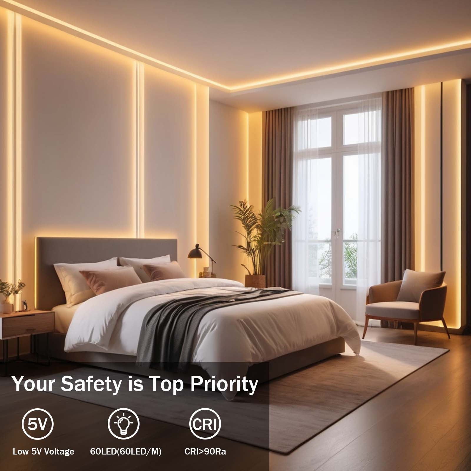 Flexible Rope LED light strip fixture