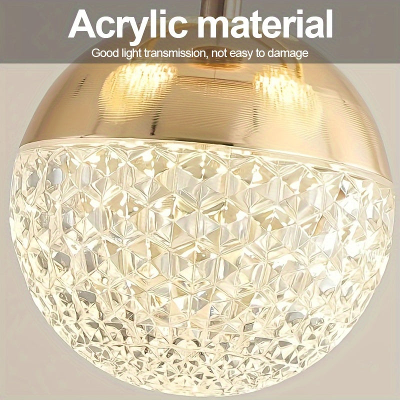 Contemporary Dimmable Pendant Chandelier