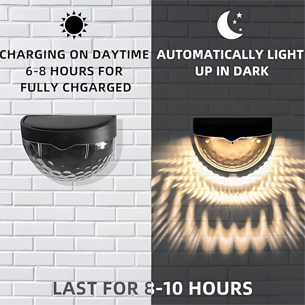 Solar outdoor LED light fixtures