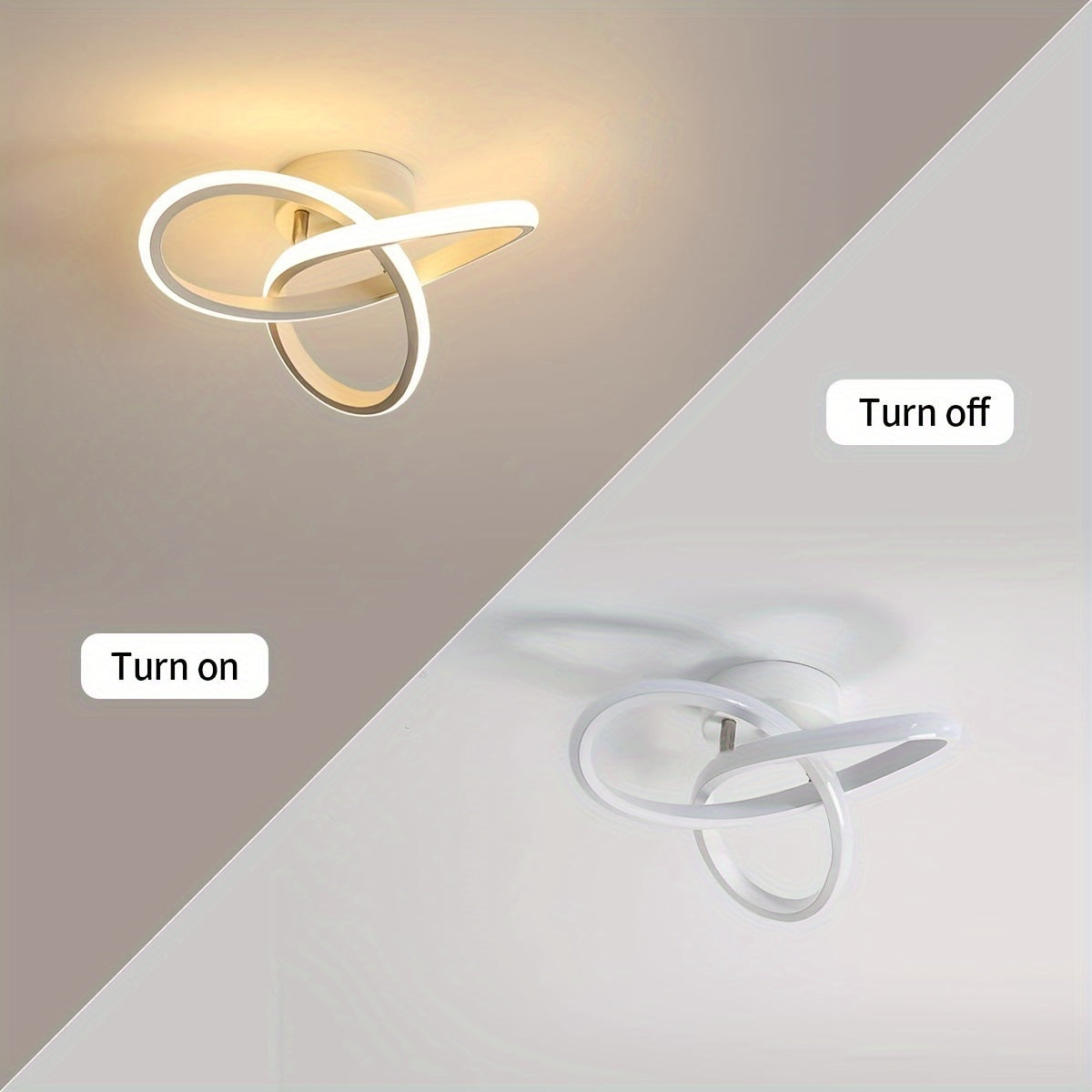 Modern LED Decorative acrylic light fixtures