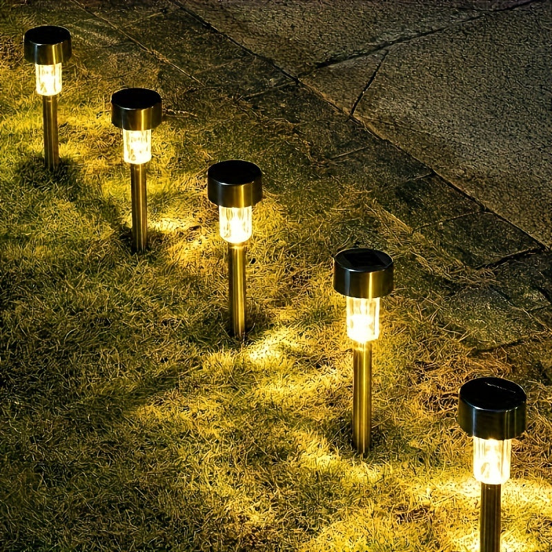 Stainless Steel solar outdoor pathway lights