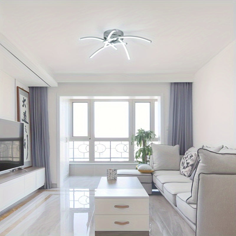 Contemporary Arc chandeliers