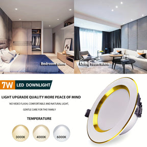 Slim Panel LED down light fixtures