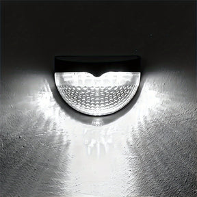 Solar outdoor LED light fixtures