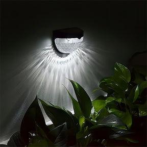 Solar outdoor LED light fixtures