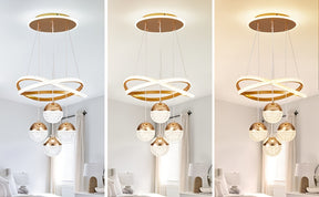 Crystal Ball Pendant Light Chandelier