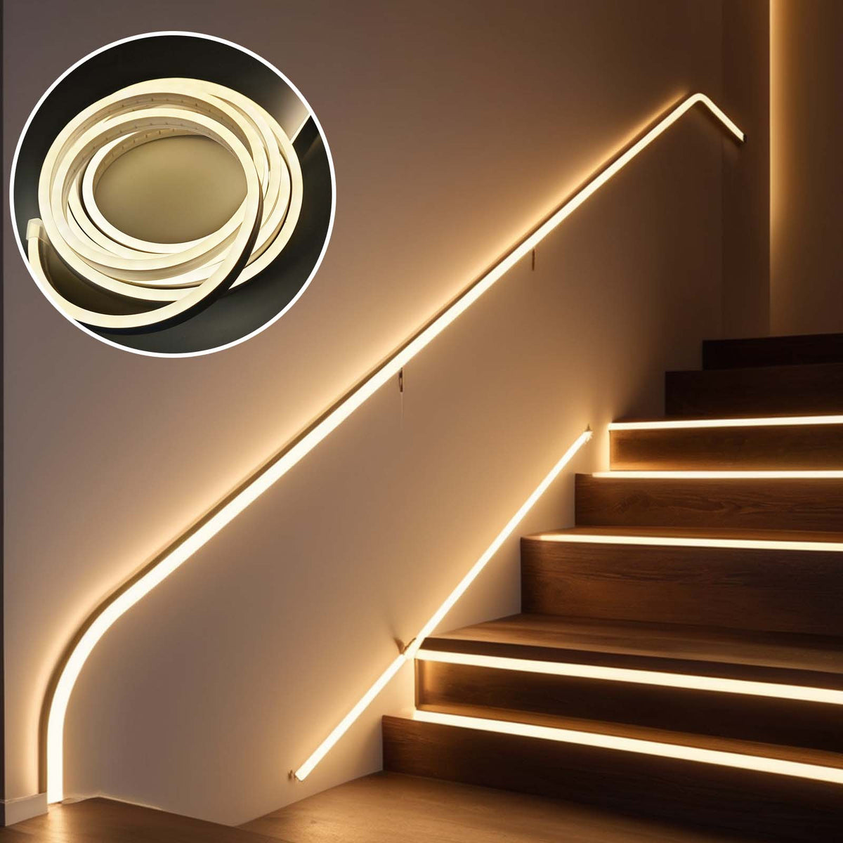 Flexible Rope LED light strip fixture