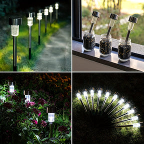 Stainless Steel solar outdoor pathway lights