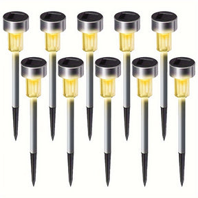 Stainless Steel solar outdoor pathway lights