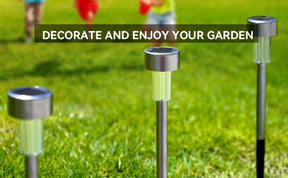 Stainless Steel solar outdoor pathway lights
