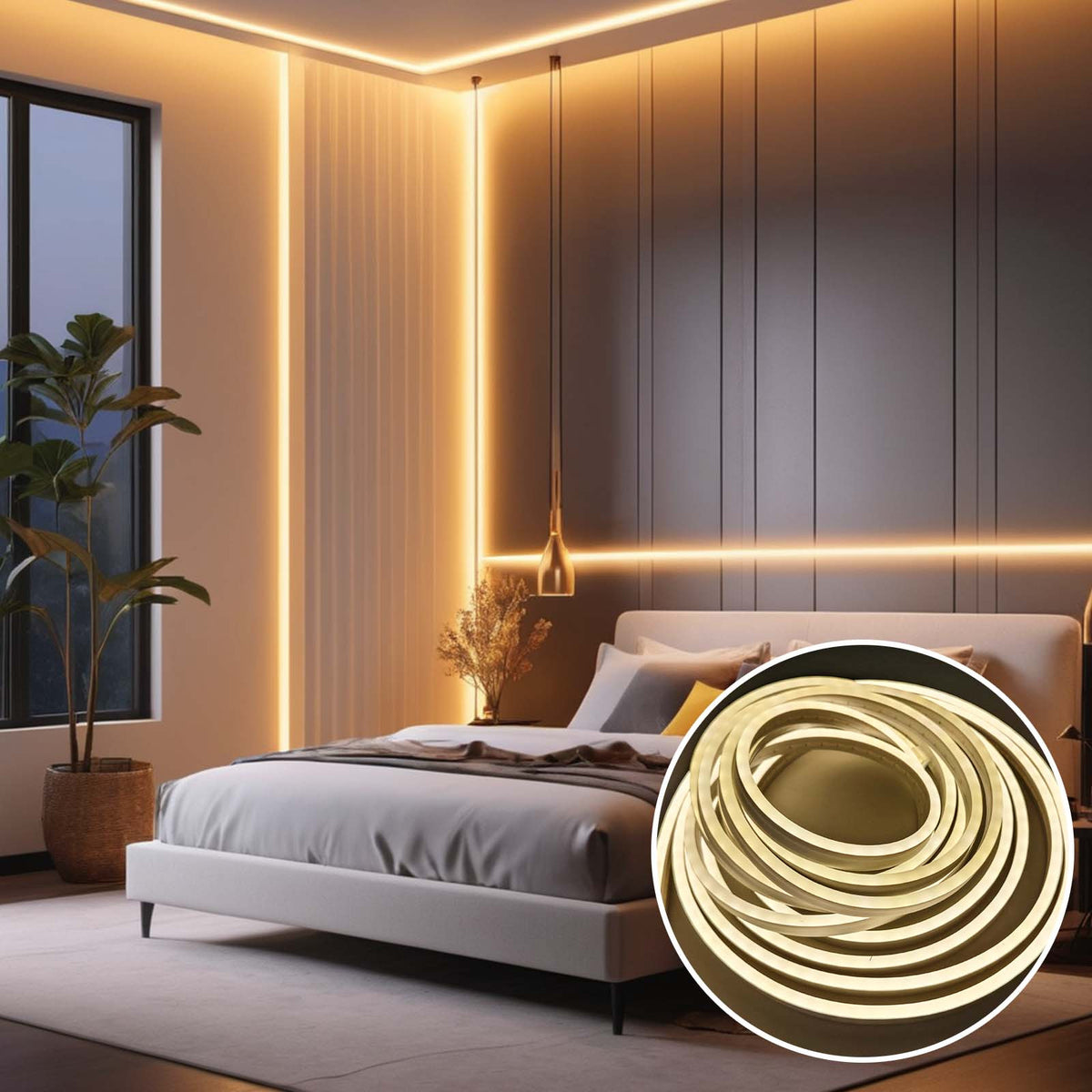 LED Ambient Neon Strip Lights
