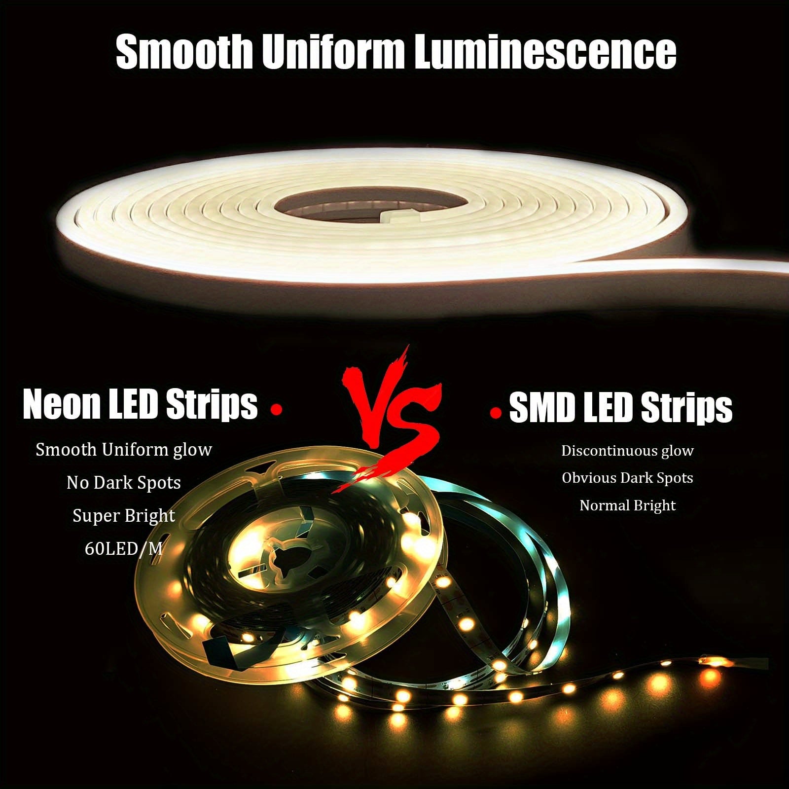 LED Ambient Neon Strip Lights