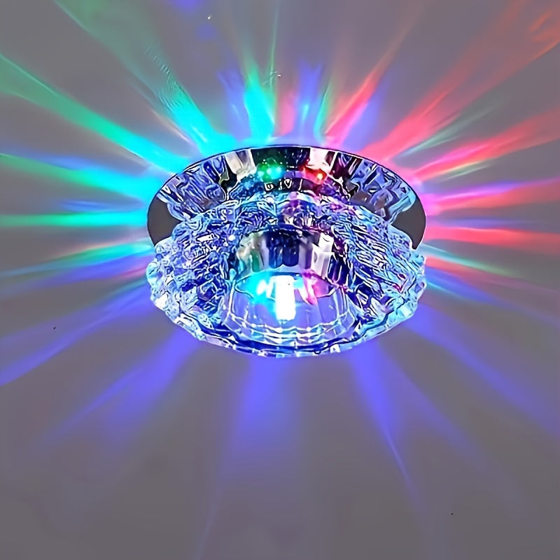 LED Crystal Recessed Down light Fixture