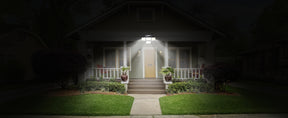 Solar Motion Sensor security light fixtures