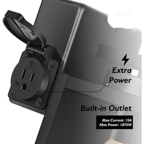 Square Outdoor Wall Lantern Light Fixture