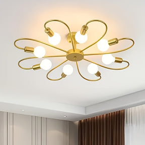 Flower Petal Floral Light Fixture